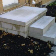 New concrete steps